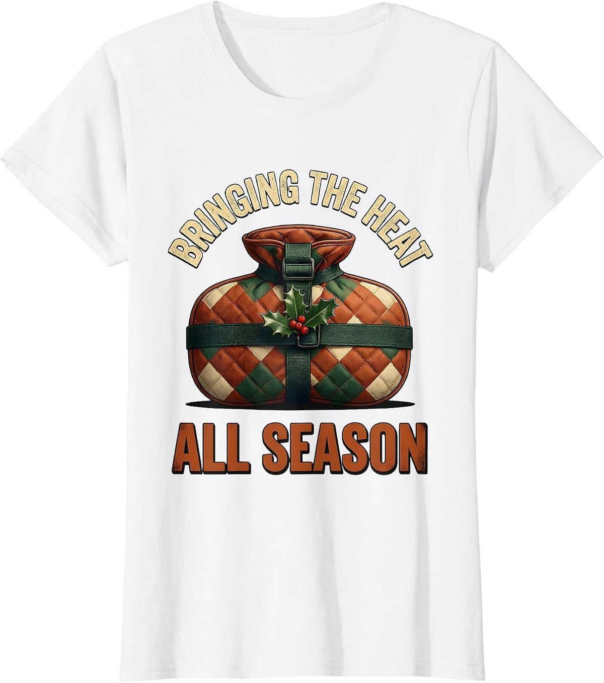Women's Bringing The Heat All Season Vintage Physical Therapy T-Shirt - White