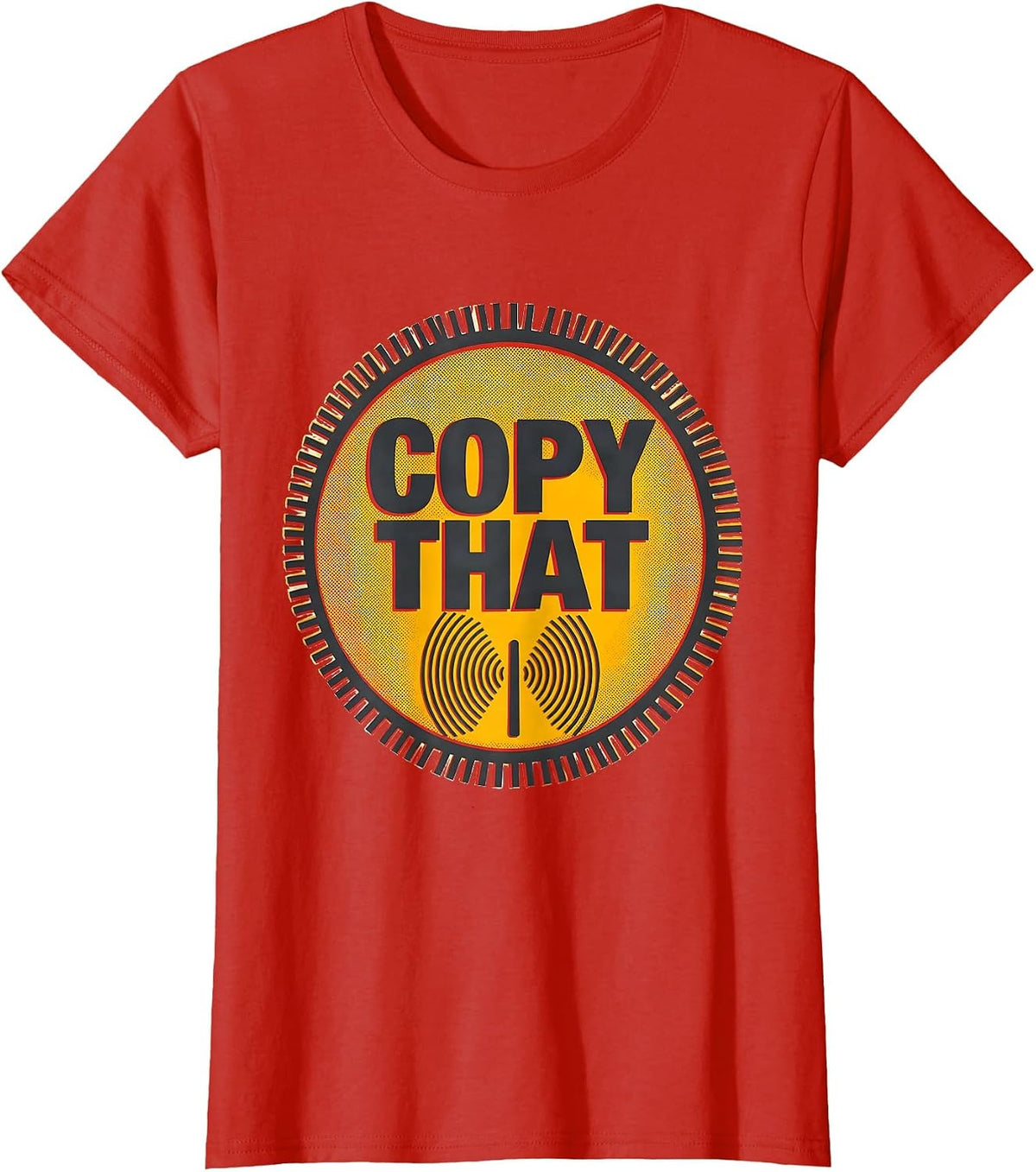 Copy That Funny Ham Radio Operator Hobbyist Humor T-Shirt - Red