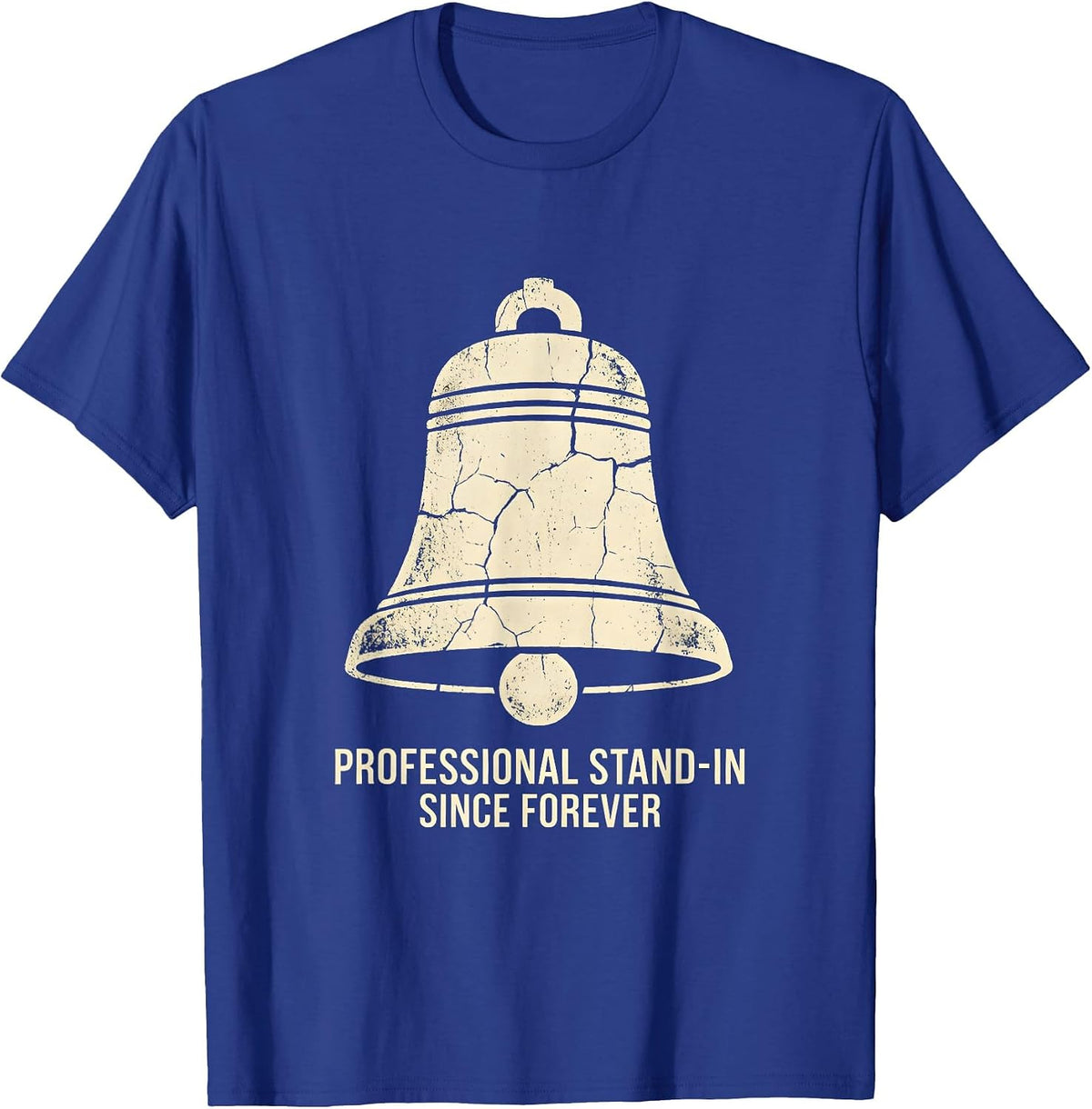 Substitute Teacher Professional Stand-In Design T-Shirt - Royal Blue