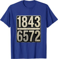 18436572 Firing Order Small Block Engine V8 Gearhead Humor T-Shirt - Royal Blue