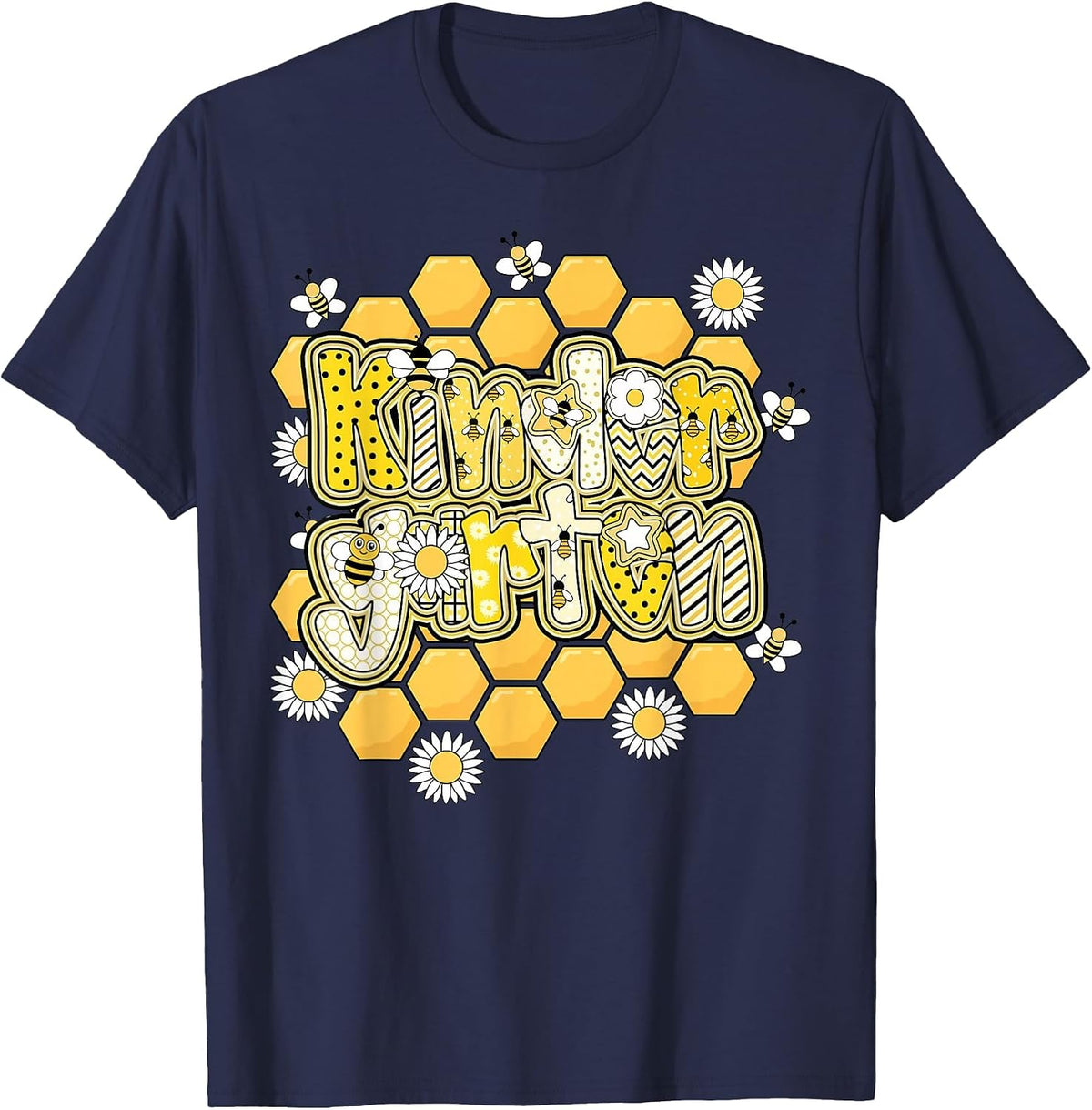 to School T-Shirt - Navy Blue