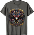 September 11 Memorial Steel Cross Ash Field T-Shirt - Asphalt Grey