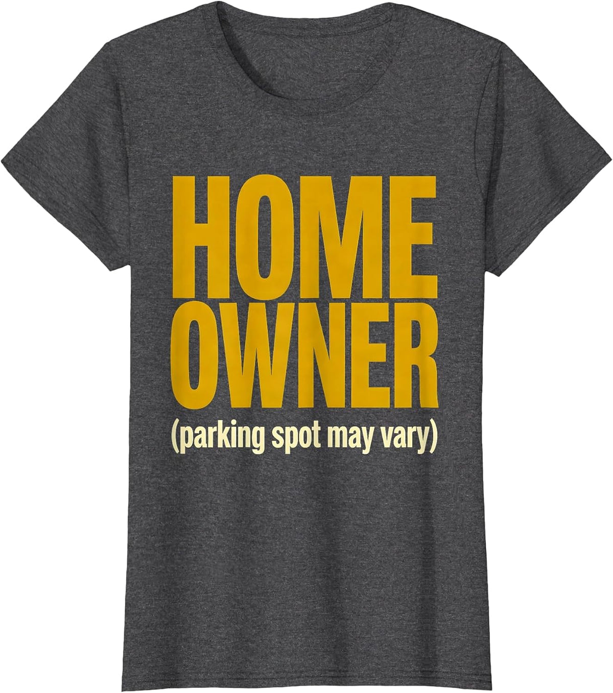 Women's HOME OWNER Van Life Retro Camper Van Owner Nomads T-Shirt - Dark Heather Grey