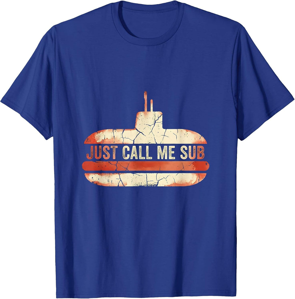 Just Call Me Sub Substitute Teacher Design T-Shirt - Royal Blue