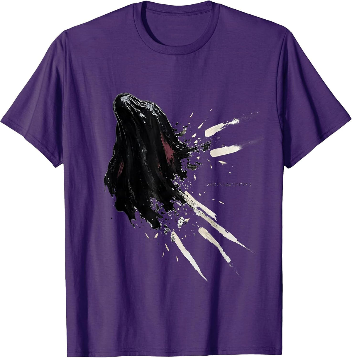 Men's Say It And Watch It Fade Mental Health Halloween Ghost Pun T-Shirt - Purple