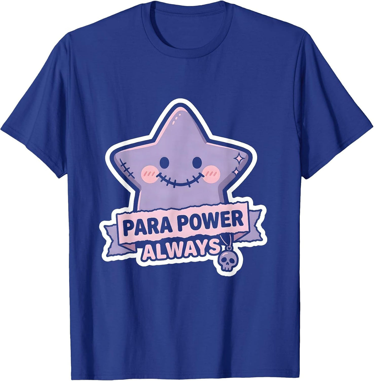 Para Power Always Paraprofessional Graphic Design T-Shirt - Royal Blue