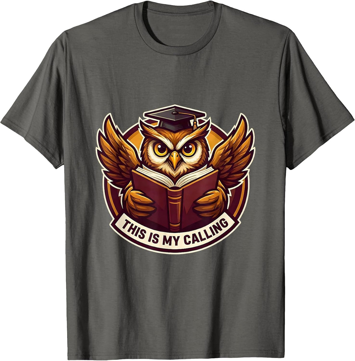 Men's This Is My Calling Paraprofessional Design T-Shirt - Asphalt Grey