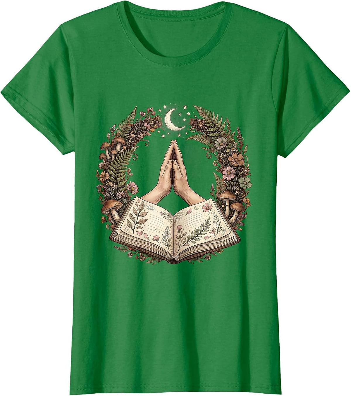 Women's Paraprofessional High Five Graphic Tee T-Shirt - Kelly Green