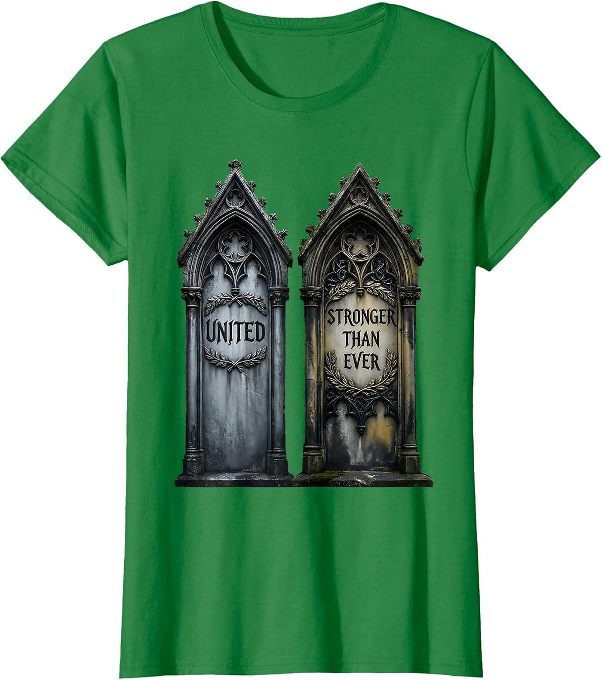 United Stronger Than Ever September 11 Memorial T-Shirt - Kelly Green