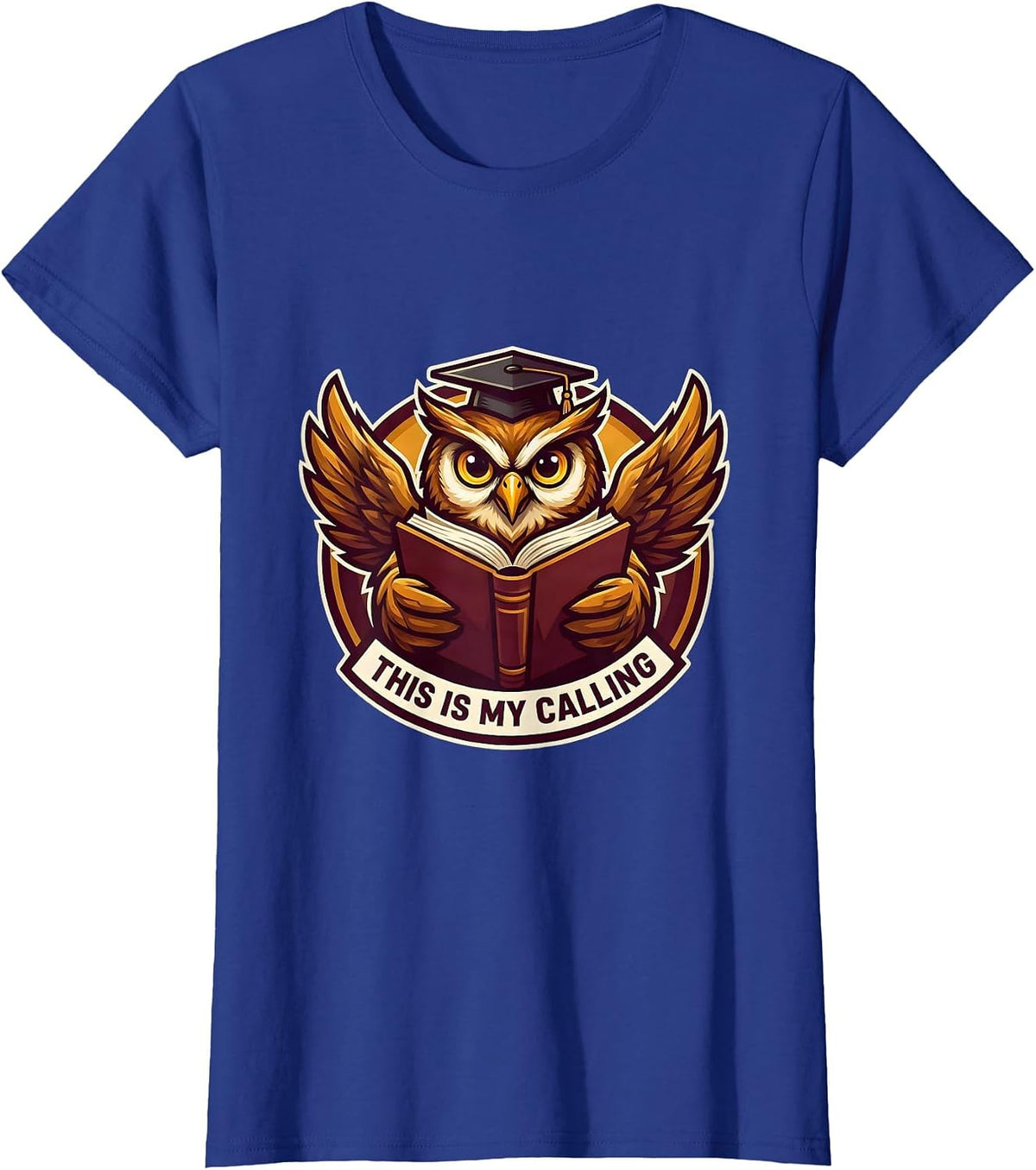 Women's This Is My Calling Paraprofessional Design T-Shirt - Royal Blue