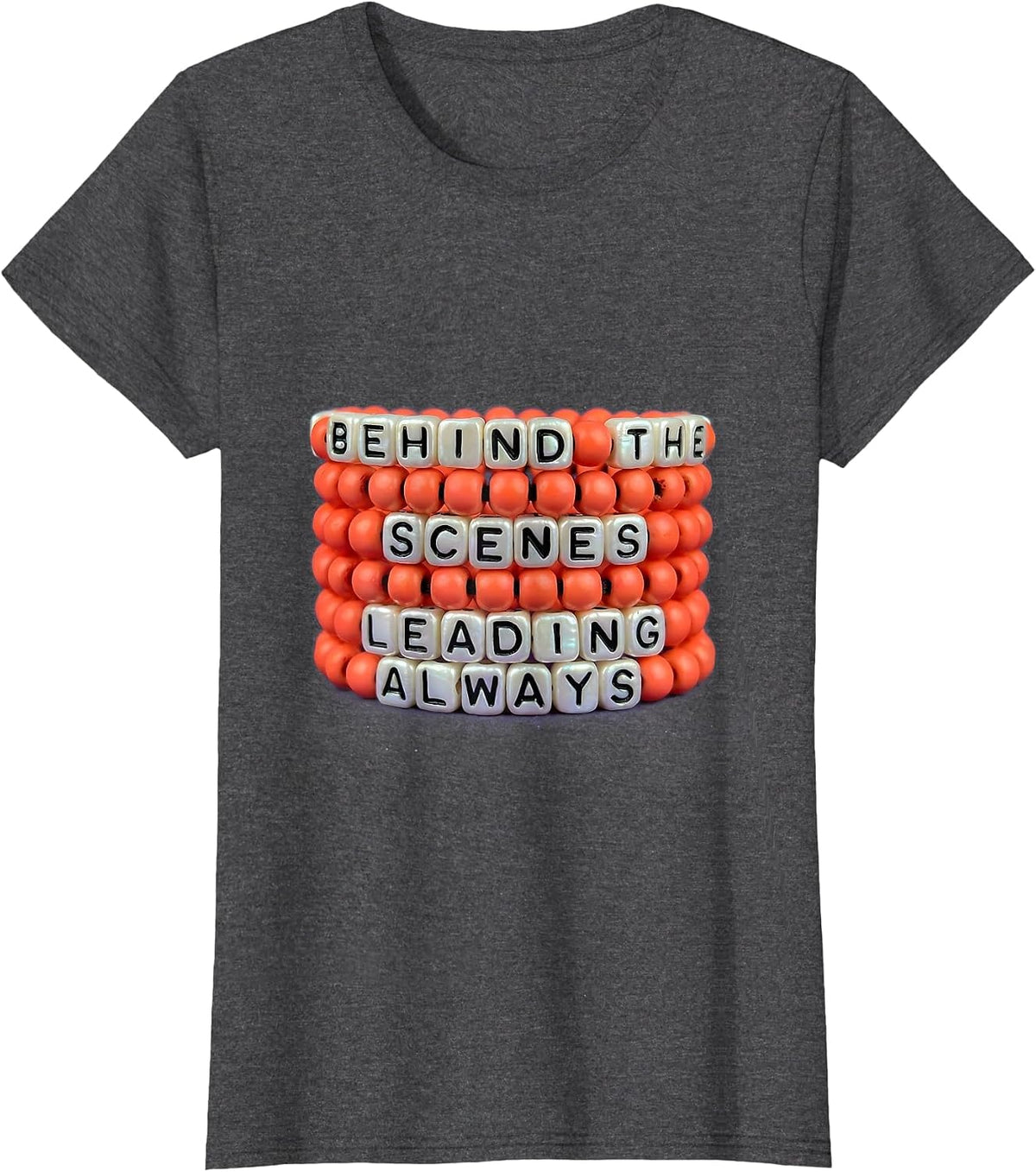 Women's Behind the Scenes Leading Always Paraprofessional T-Shirt - Dark Heather Grey