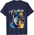 Giant Schnauzer T-Shirt - Navy Blue