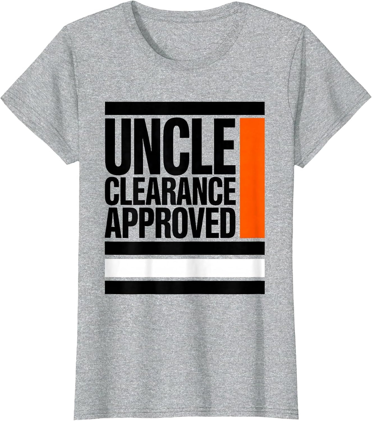Uncle Clearance Approved Funny Cool Uncles Club Godfather T-Shirt - Heather Grey