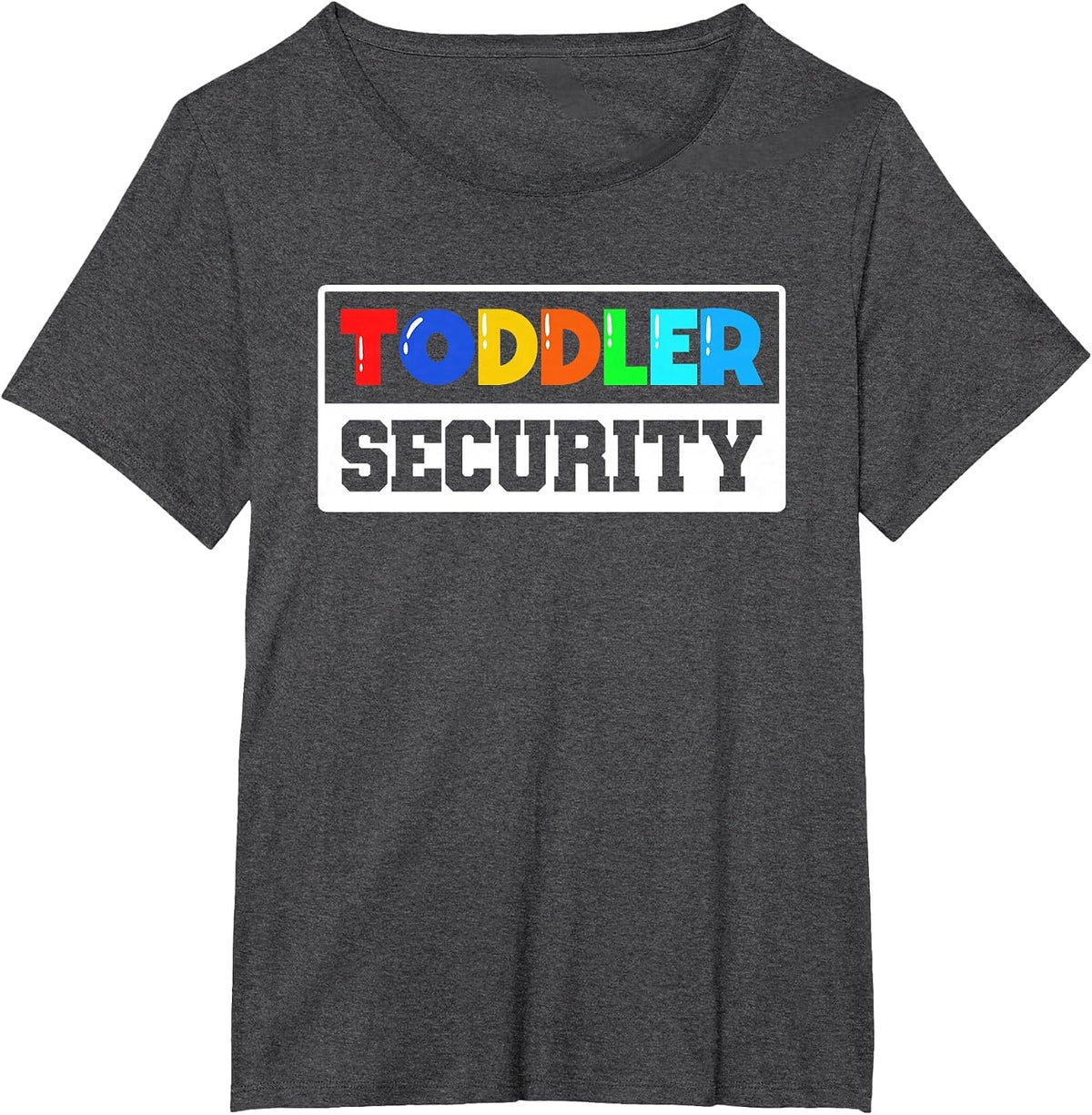 Childcare Toddler Security Daycare Teacher T-Shirt - Dark Heather Grey