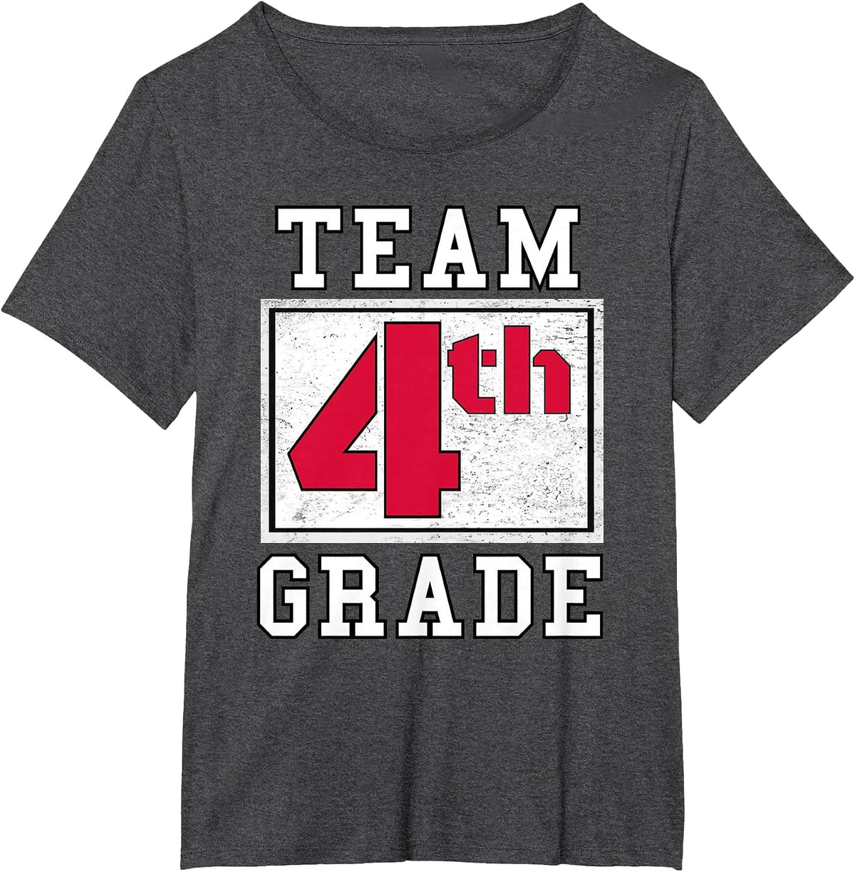 4th Grader Teacher Grade 4 Student Fourth Level Parents T-Shirt - Dark Heather Grey