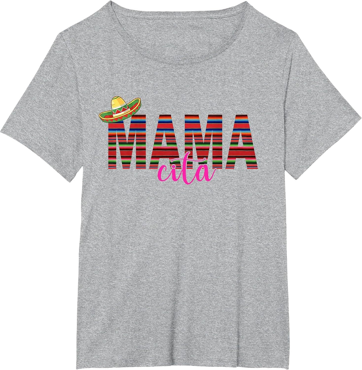 Mamacita Cinco de Mayo 5 De Mayo Mexican Fiesta for Women T-Shirt - Heather Grey