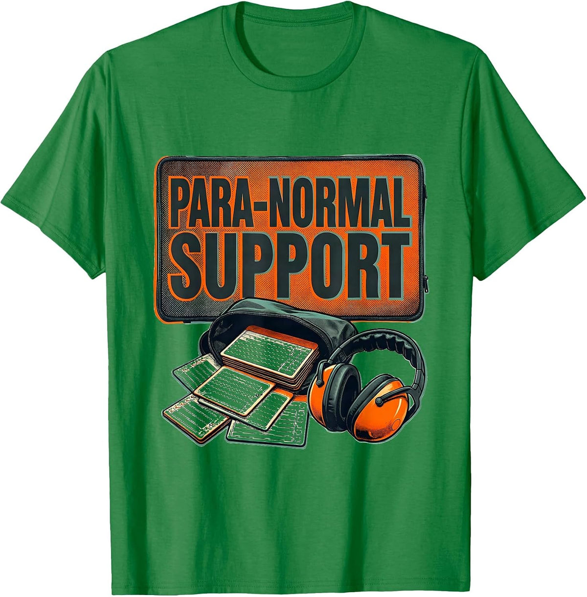 Men's Para-Normal Support Funny Paraprofessional Goose SPED T-Shirt - Kelly Green