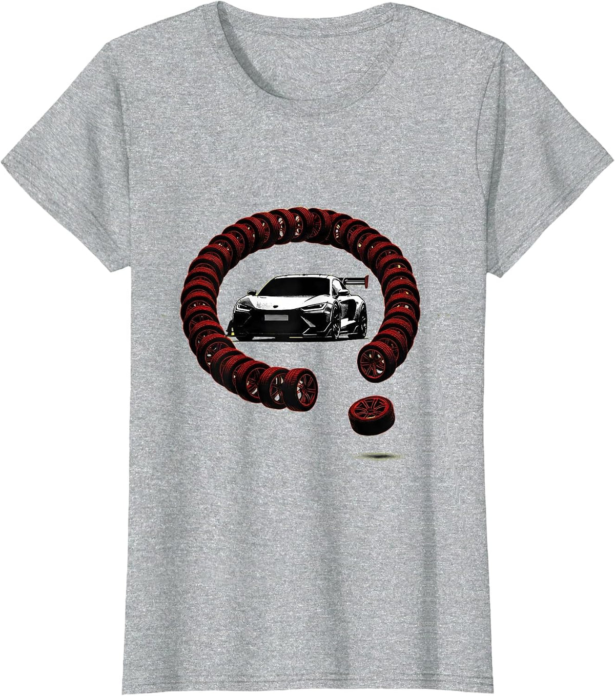 Project Car Mechanic Garage Humor Car Guy T-Shirt - Heather Grey