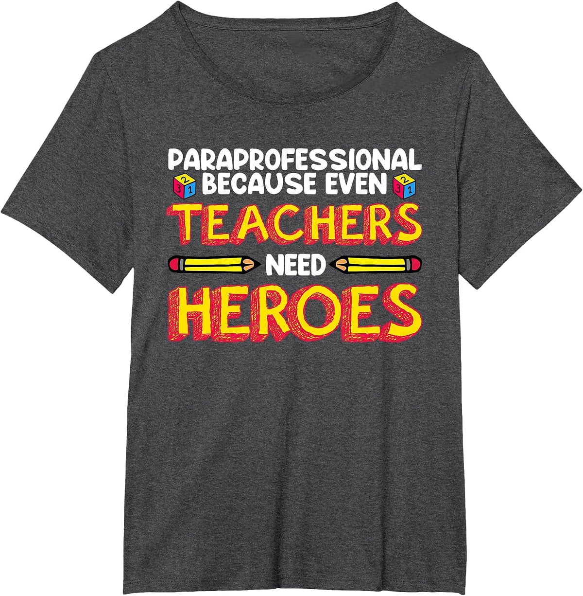 Cool para Professional for Men Women Kindergarten Preschool T-Shirt - Dark Heather Grey