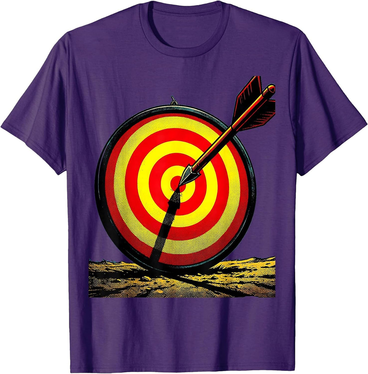 We Almost Always Almost Win Javelin Graphic T-Shirt - Purple