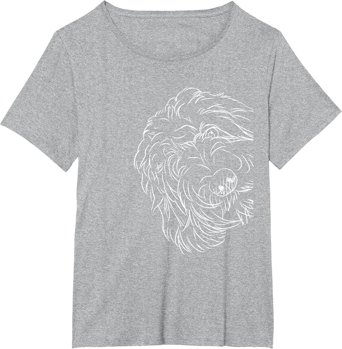 Funny Dog Bernedoodle T-Shirt - Heather Grey