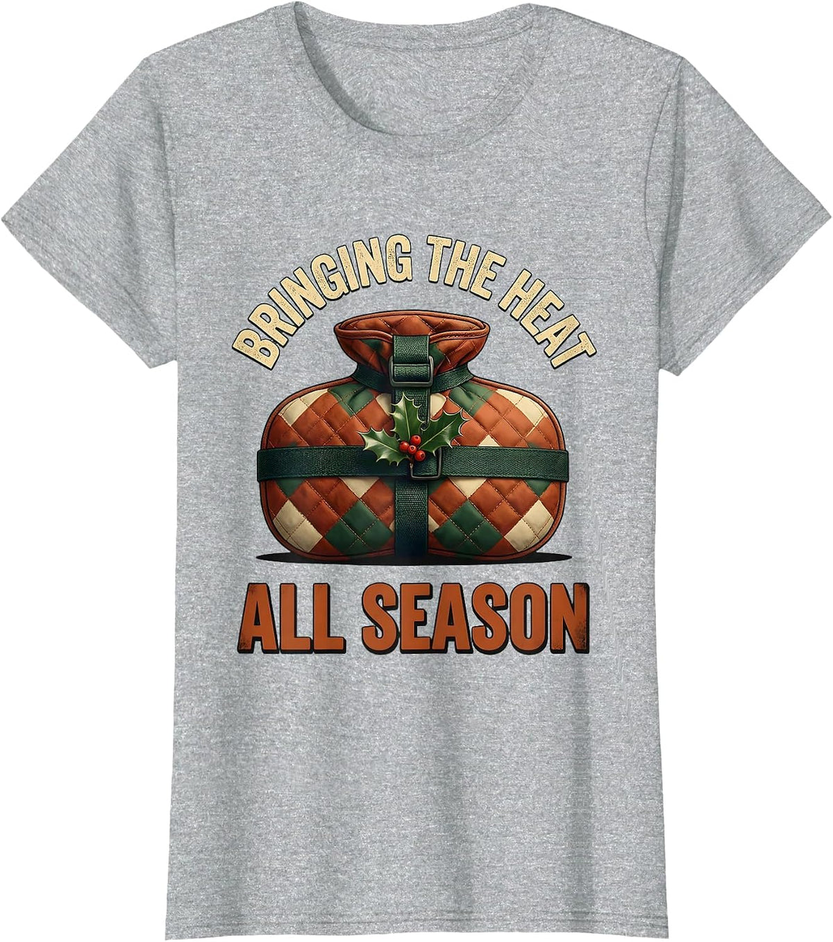 Women's Bringing The Heat All Season Vintage Physical Therapy T-Shirt - Heather Grey