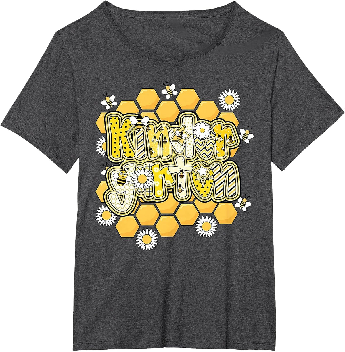 to School T-Shirt - Dark Heather Grey