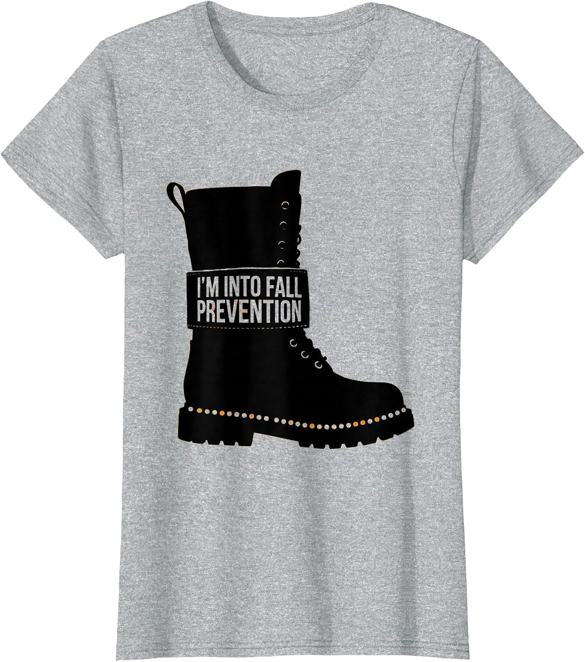 I’m Into Fall Prevention Funny Nurse Physical Therapy PT OT T-Shirt - Heather Grey