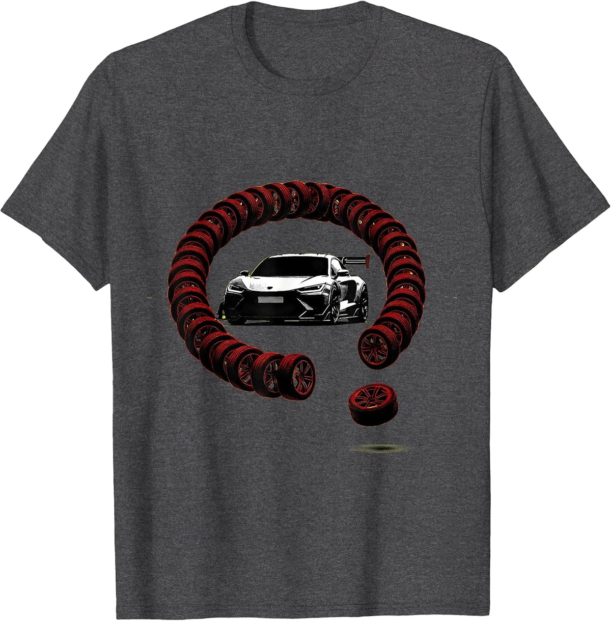 Project Car Mechanic Garage Humor Car Guy T-Shirt - Dark Heather Grey