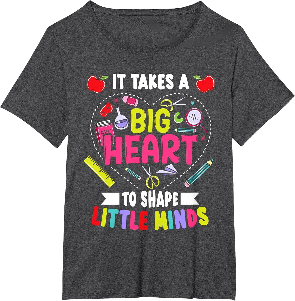 Daycare Worker Daycare Provider Early Childhood Educator T-Shirt - Dark Heather Grey