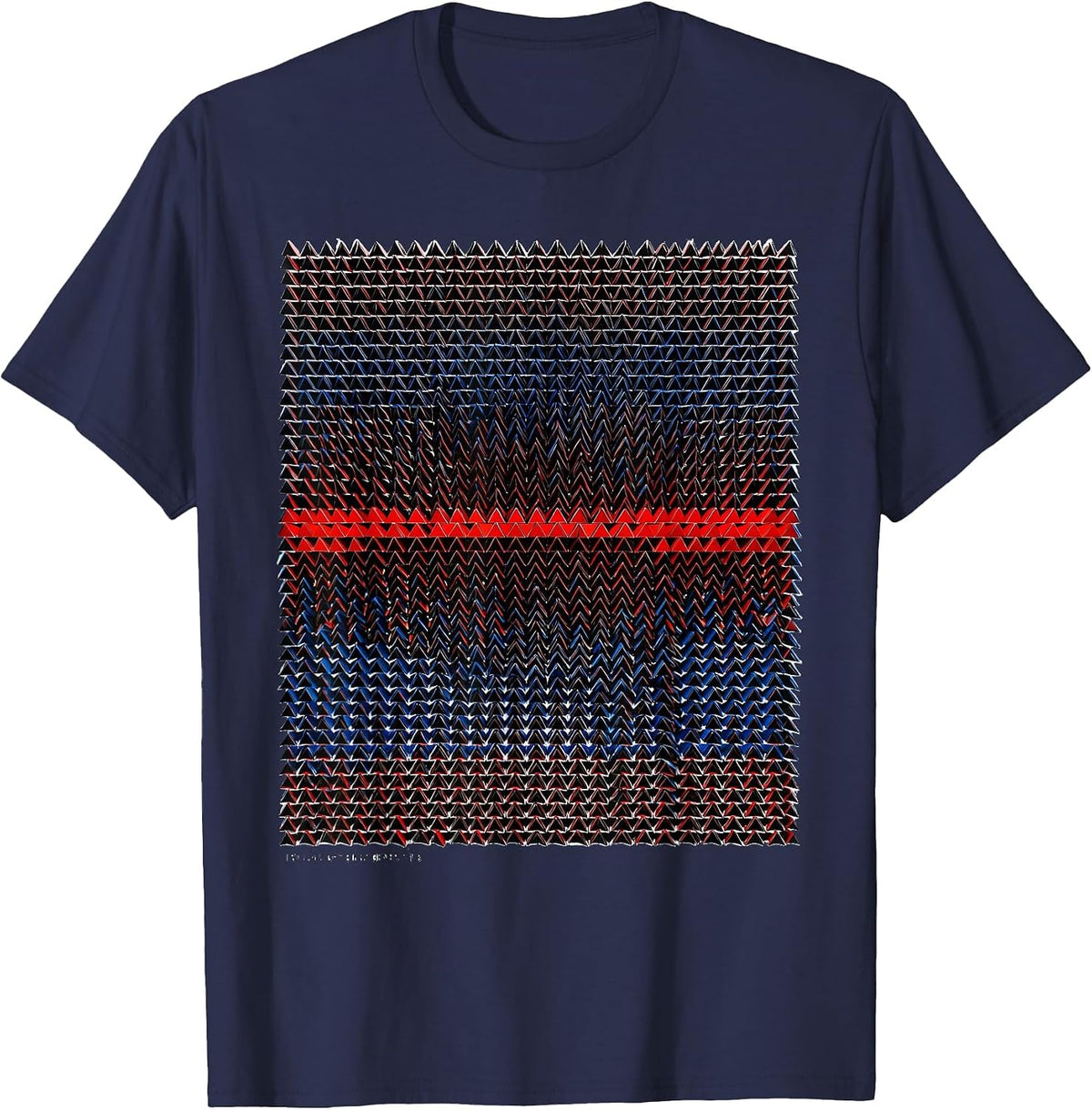 Men's I Study Light Since Genesis 1:3 Faith-Science Physics Pun T-Shirt - Navy Blue
