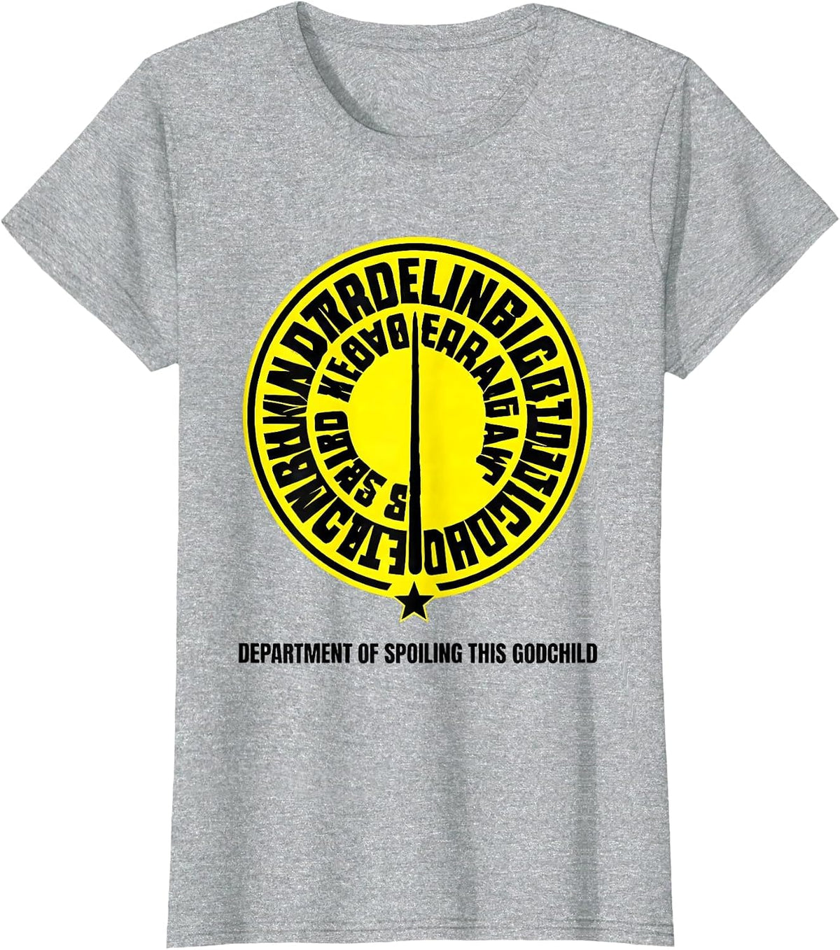 Women's Department Of Spoiling This Godchild Funny Fairy Godmother T-Shirt - Heather Grey