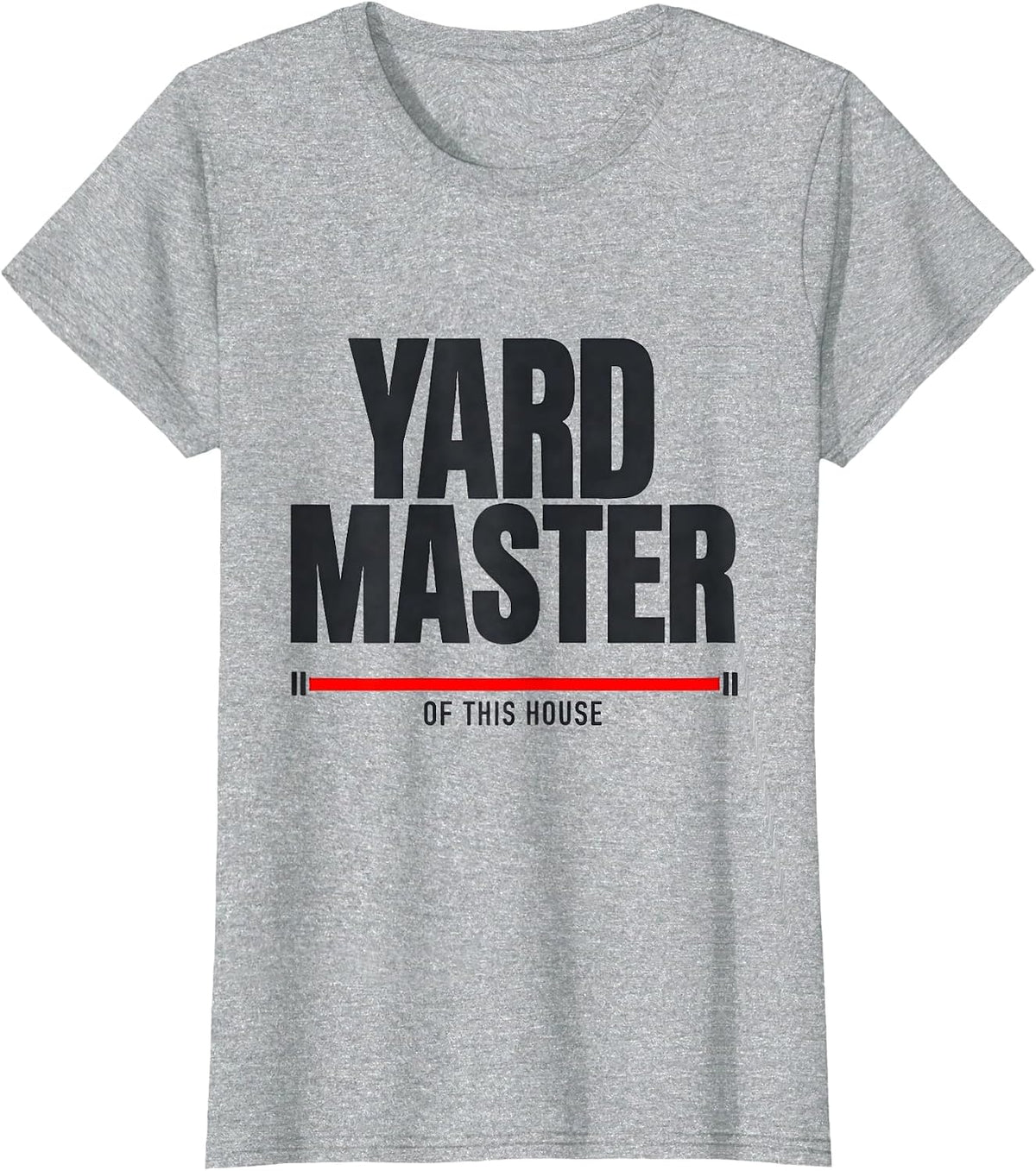 Women's Yardmaster Of This House Funny Train Enthusiast Model T-Shirt - Heather Grey