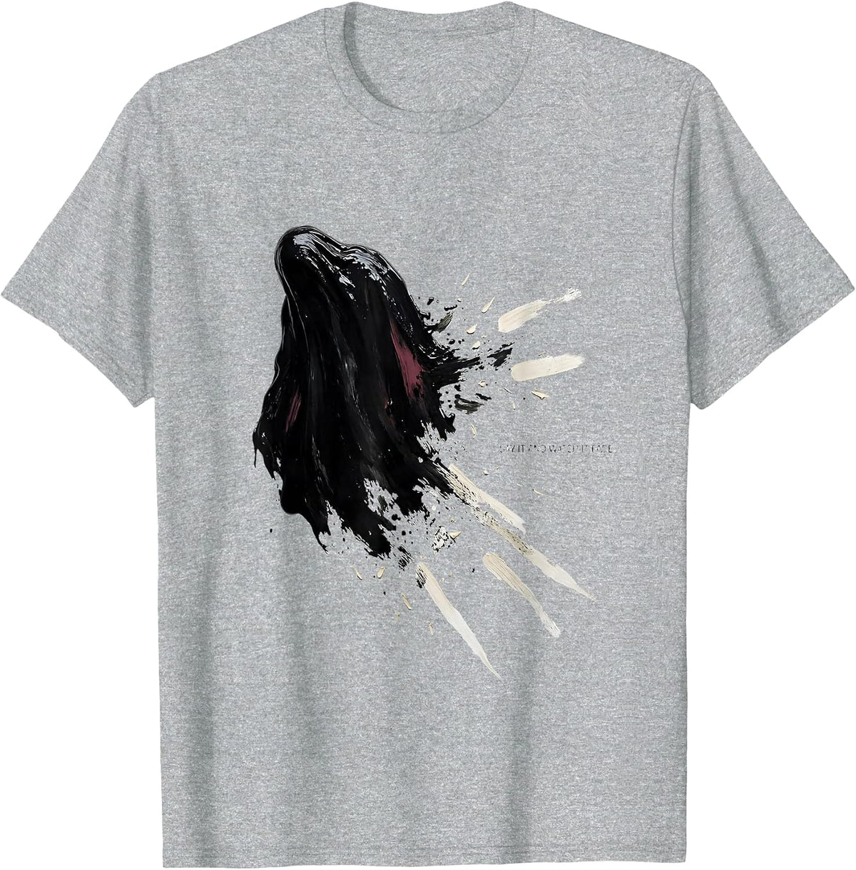 Men's Say It And Watch It Fade Mental Health Halloween Ghost Pun T-Shirt - Heather Grey