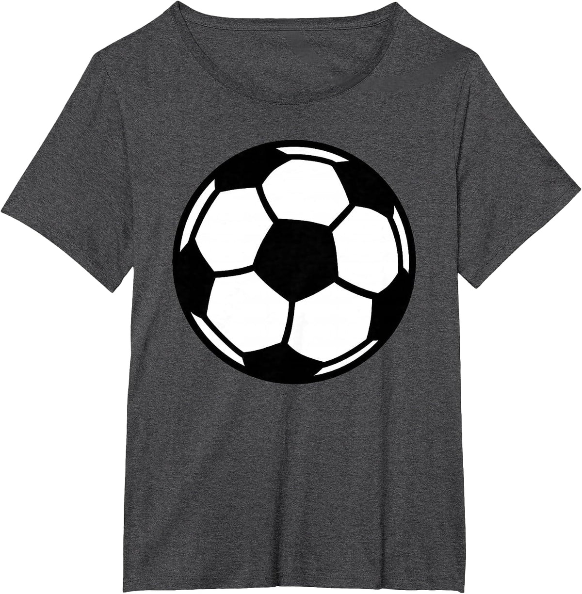 Soccer Ball T-Shirt - Dark Heather Grey