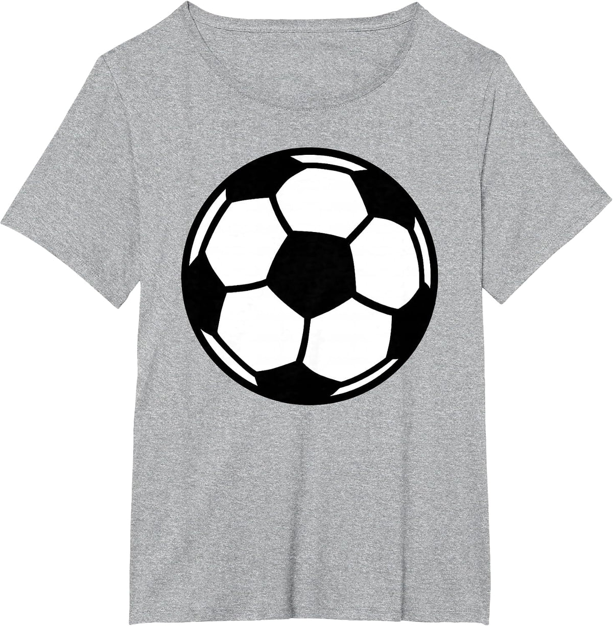 Soccer Ball T-Shirt - Heather Grey