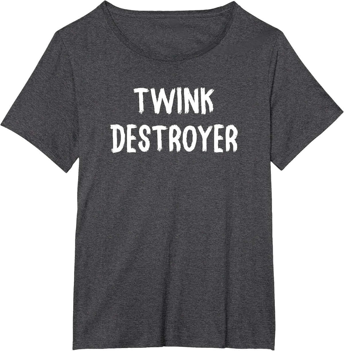 Twink Destroyer T-Shirt - Dark Heather Grey