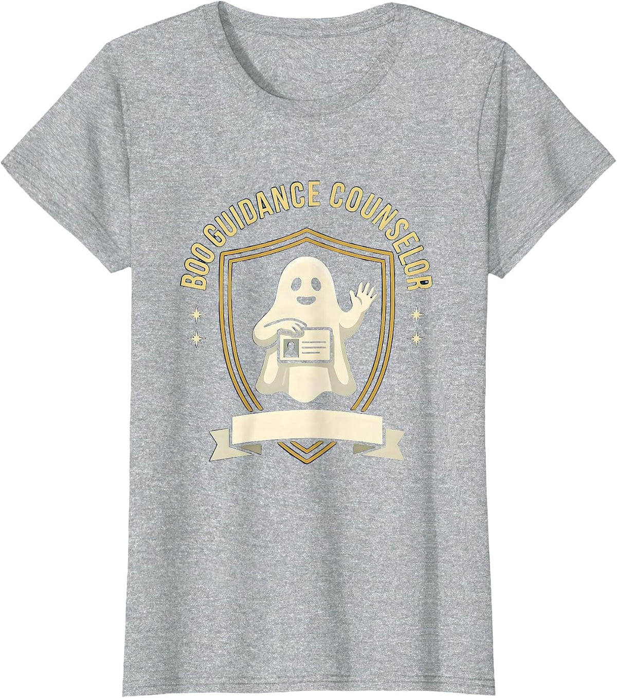 Boo Guidance Counselor Halloween School Counselor Mental T-Shirt - Heather Grey