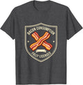 Men's Bacon Consumption, Fully Licensed Funny Foodie Pig Lover T-Shirt - Dark Heather Grey