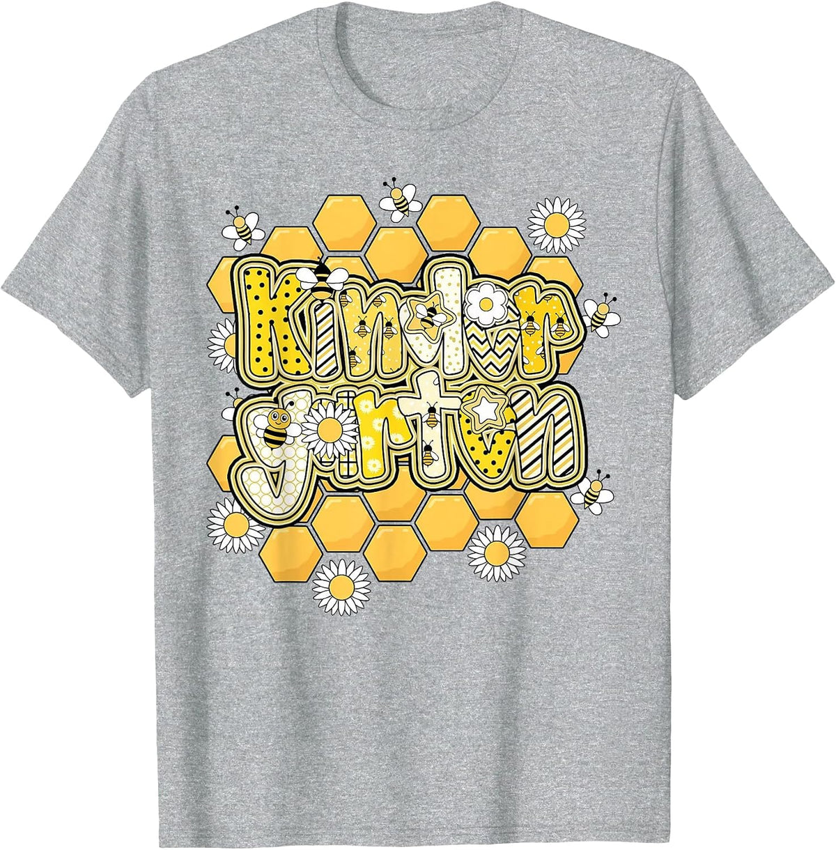 to School T-Shirt - Heather Grey