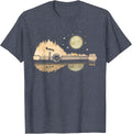 Mandolin Player Country Music Lover Bluegrass Mandolin T-Shirt - Heather Blue