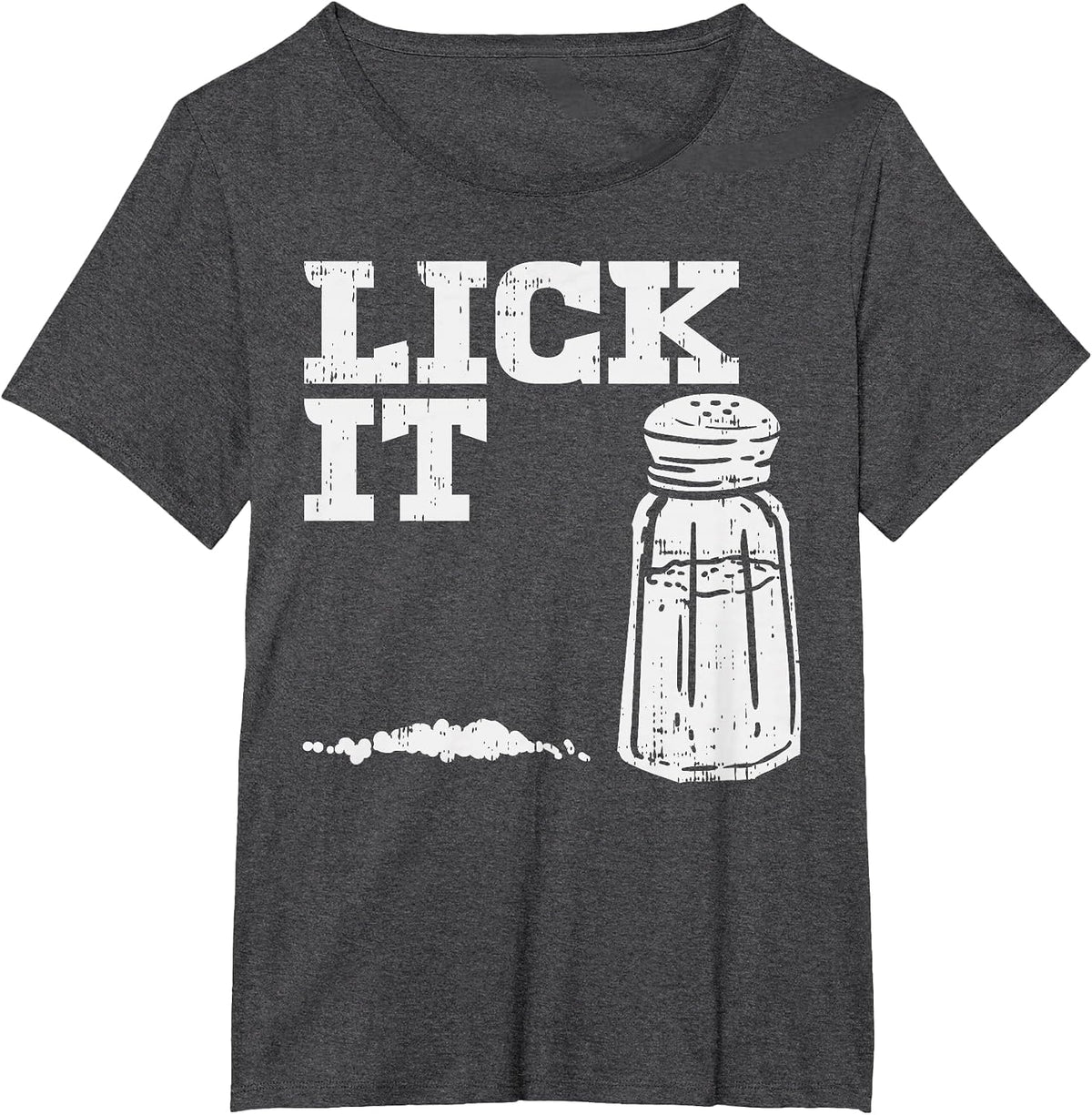 Lick It Salt Matching Group Cinco De Mayo Drinking Team T-Shirt - Dark Heather Grey