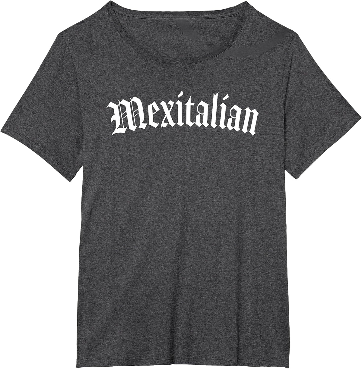 Mexican Italian Mexitalian Cinco De Mayo Mexico Italy T-Shirt - Dark Heather Grey