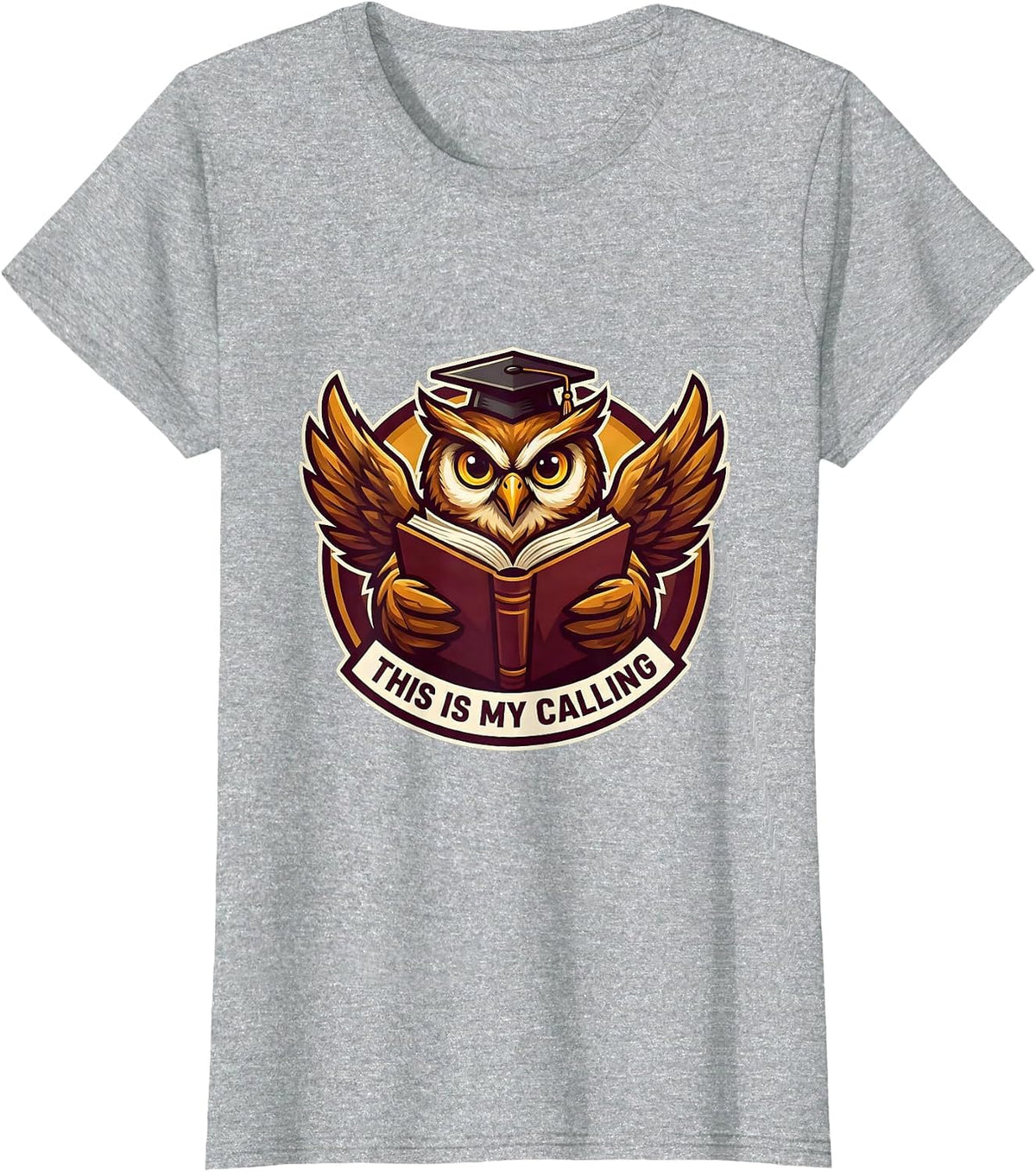 Women's This Is My Calling Paraprofessional Design T-Shirt - Heather Grey