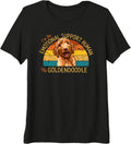 I'm the Emotional Support Human for my Goldendoodle Premium Tri-blend T-Shirt - Black
