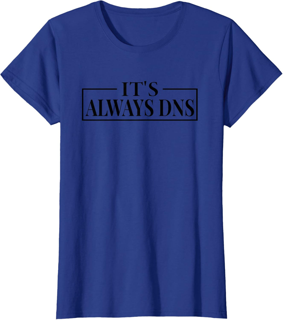 Network Technician Funny Sayings for VLAN T-Shirt - Royal Blue