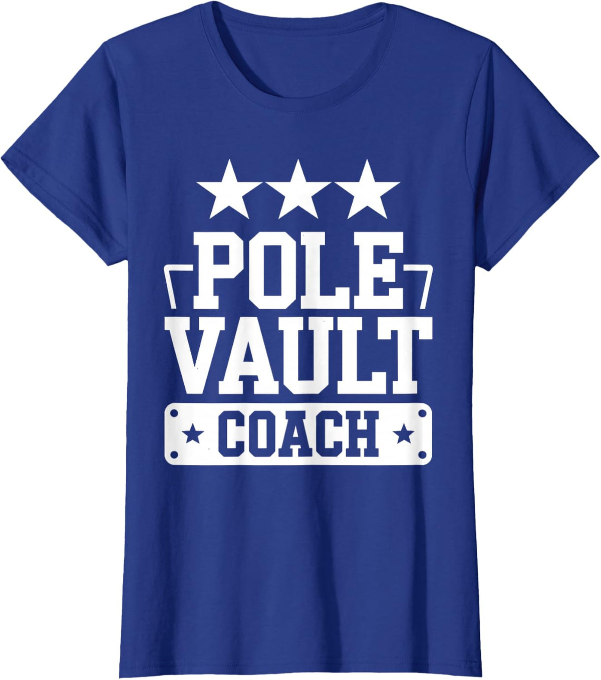 Pole Vault Design for Men Women Pole Jumper Pole Vaulting T-Shirt - Royal Blue