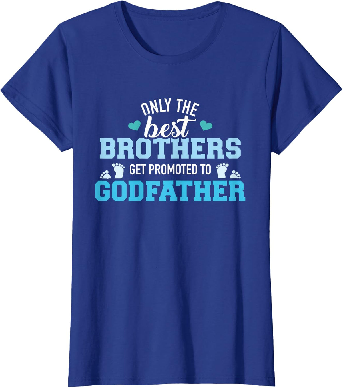 Godfather "Bester Bruder" T-Shirt - Royal Blue