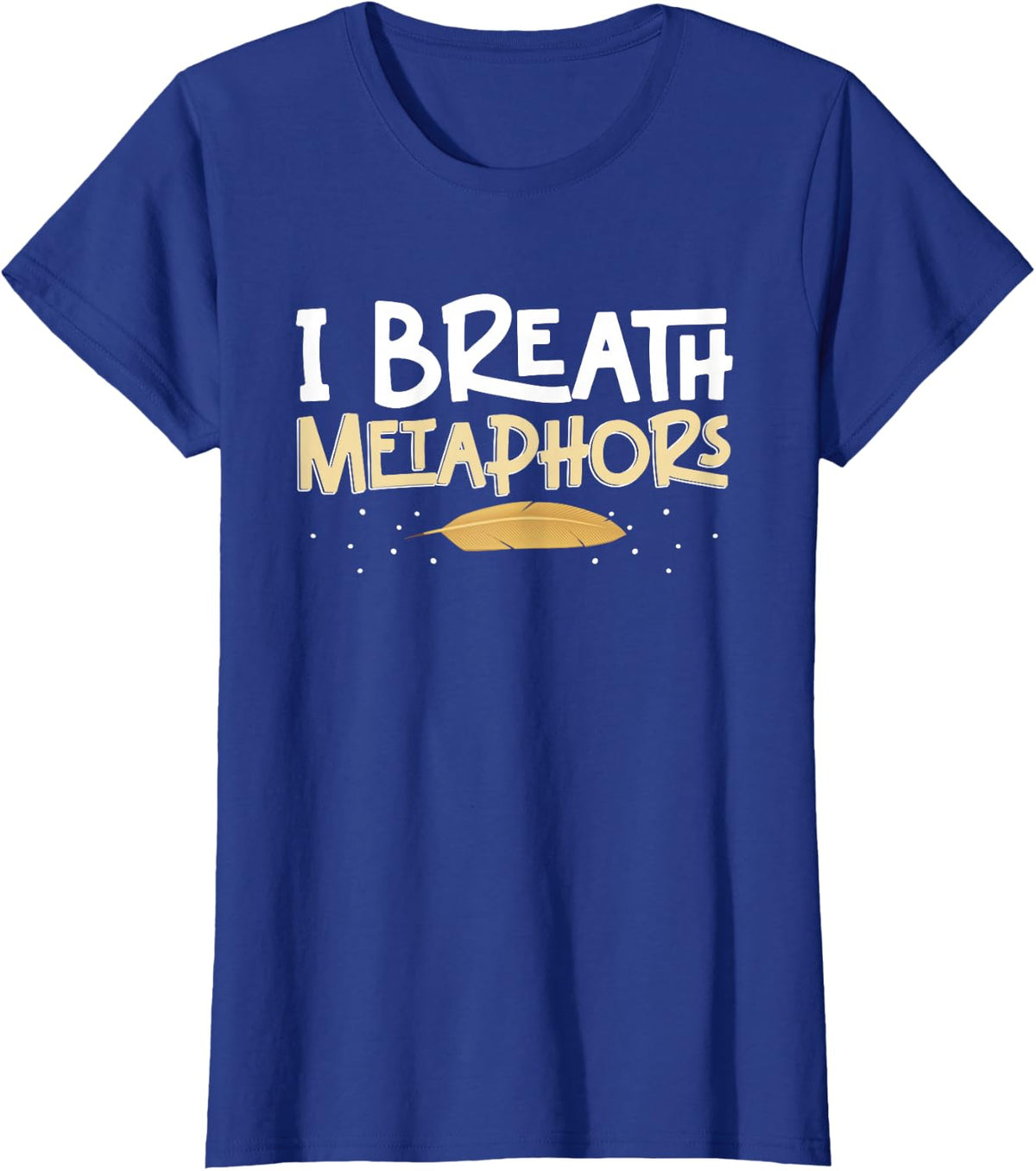 Poetry Poem Author Literature Book Lover Book Worm Poet T-Shirt - Royal Blue