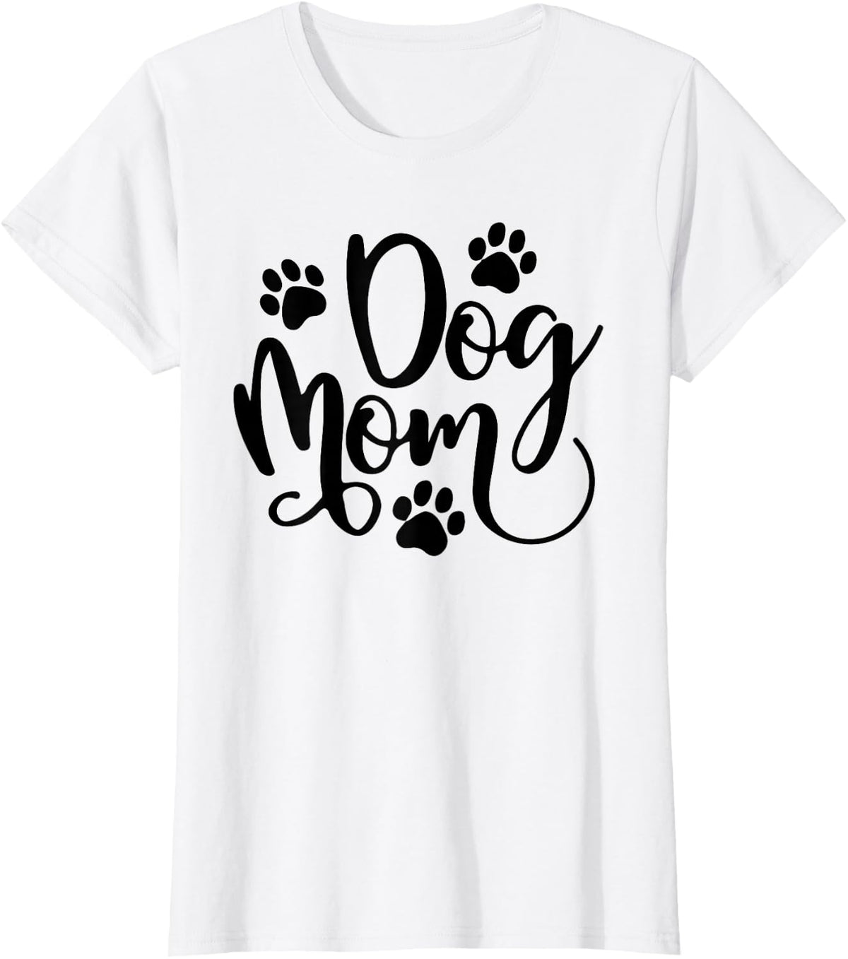 Dog Mom T-Shirt - White